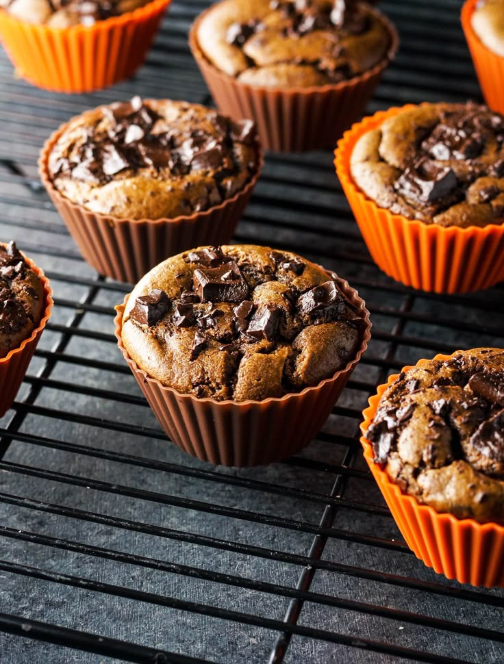 Indulgent Double Chocolate Paleo Pumpkin Muffins: Guilt-Free Goodness